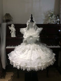 White Ballet Lolita JSK Dress | Sweet Princess Gown