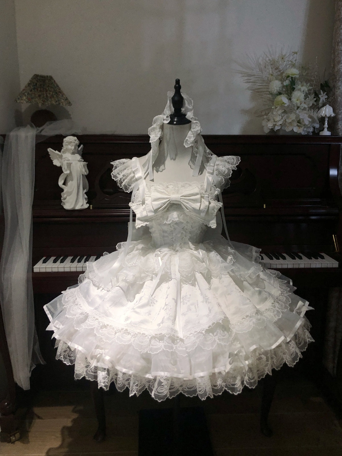 White Ballet Lolita JSK Dress | Sweet Princess Gown