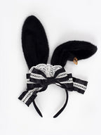 Alice in Wonderland Rabbit Ear KC and Necklace - Sheep Puff Atelier | CoyBunny