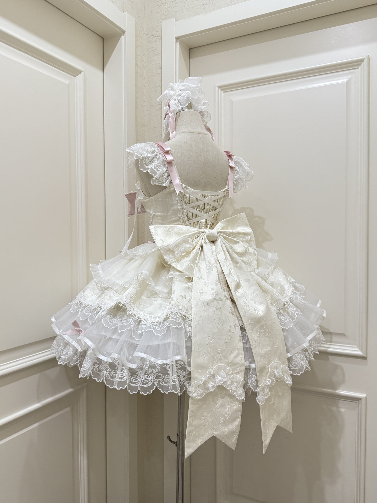 Apricot Ballet Lolita JSK Dress | Sweet Princess Gown