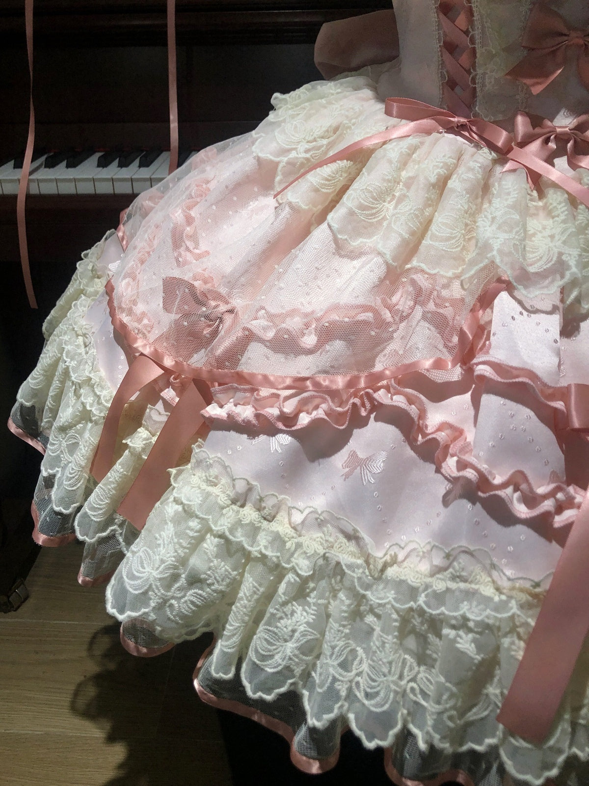 Pink Balletcore Lolita JSK Dress Set | Elegant Ballet Style Jumper