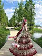 Sweet Cherry Country Lolita JSK Dress Set with Headband