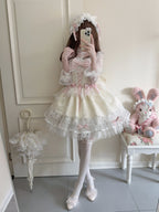 Apricot Ballet Lolita JSK Dress | Sweet Princess Gown