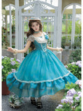 Empire Lolita Long OP Set with Belt, Chain & Choker