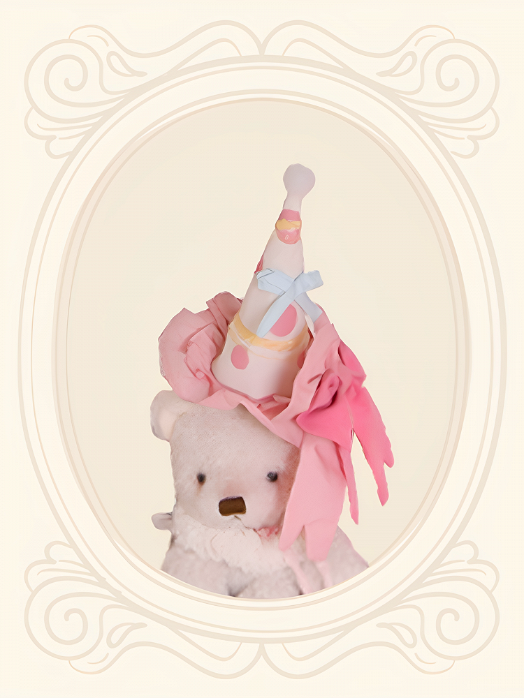 Polka Dot Party Mini Hat with Bow Detail - Dollet | CoyBunny