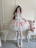 Pink Ballet Lolita JSK Dress | Sweet Princess Gown