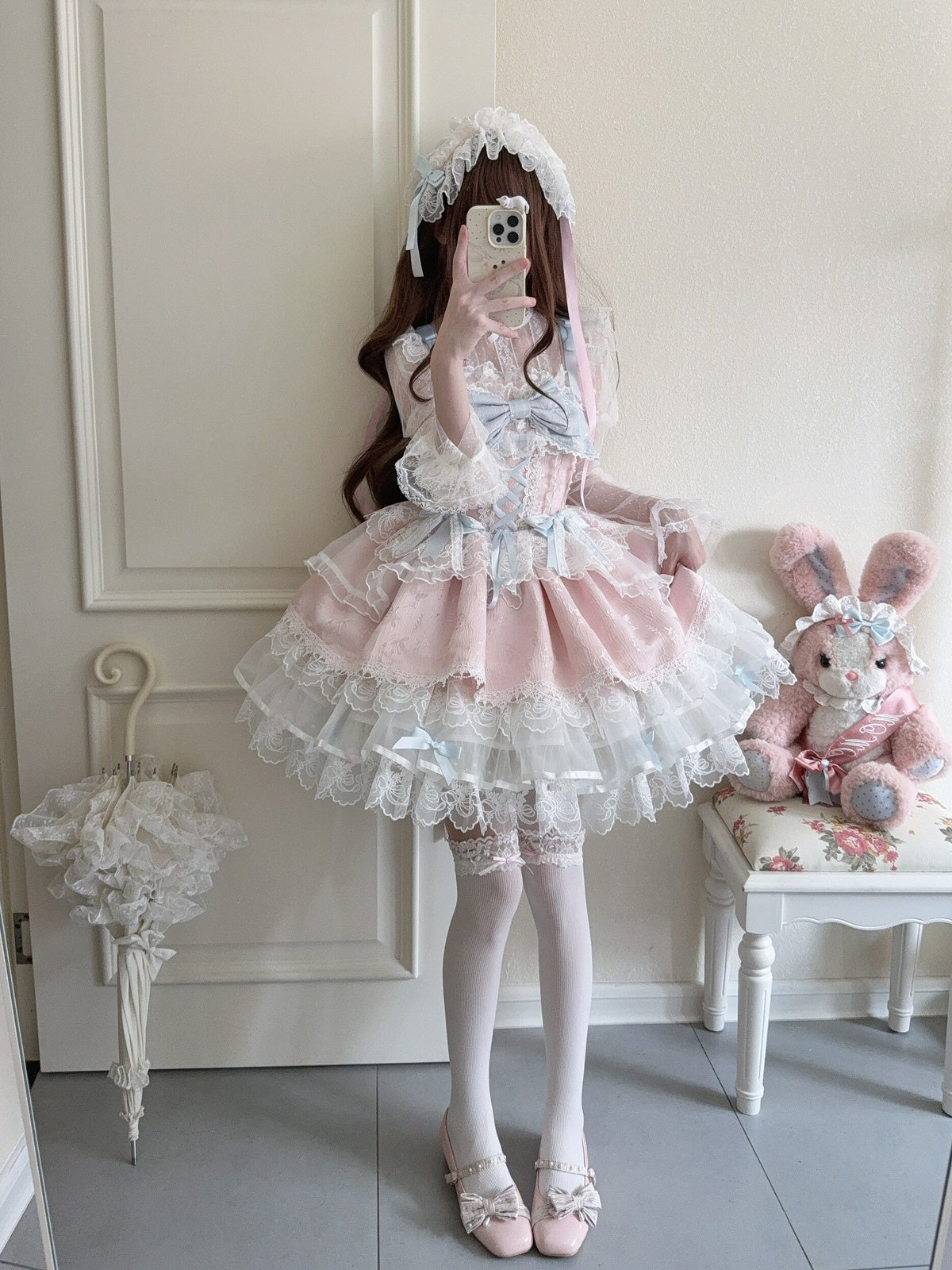 Pink Ballet Lolita JSK Dress | Sweet Princess Gown