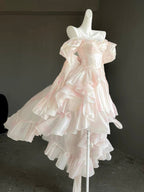 Light Pink Princess Dress Set - Sweet Lolita Hime Gown | CoyBunny