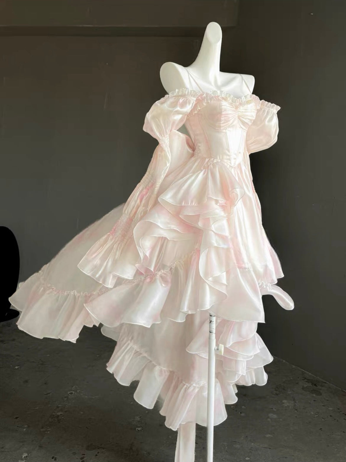 Light Pink Princess Dress Set - Sweet Lolita Hime Gown | CoyBunny