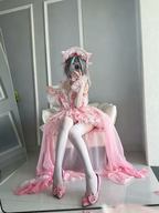 Cheshire Cat Kawaii Pink Cosplay Lolita Dress - Zhuazhua Box | CoyBunny