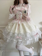 Apricot Ballet Lolita JSK Dress | Sweet Princess Gown