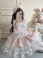 Pink Ballet Lolita JSK Dress | Sweet Princess Gown
