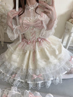 Apricot Ballet Lolita JSK Dress | Sweet Princess Gown