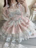 Pink Ballet Lolita JSK Dress | Sweet Princess Gown