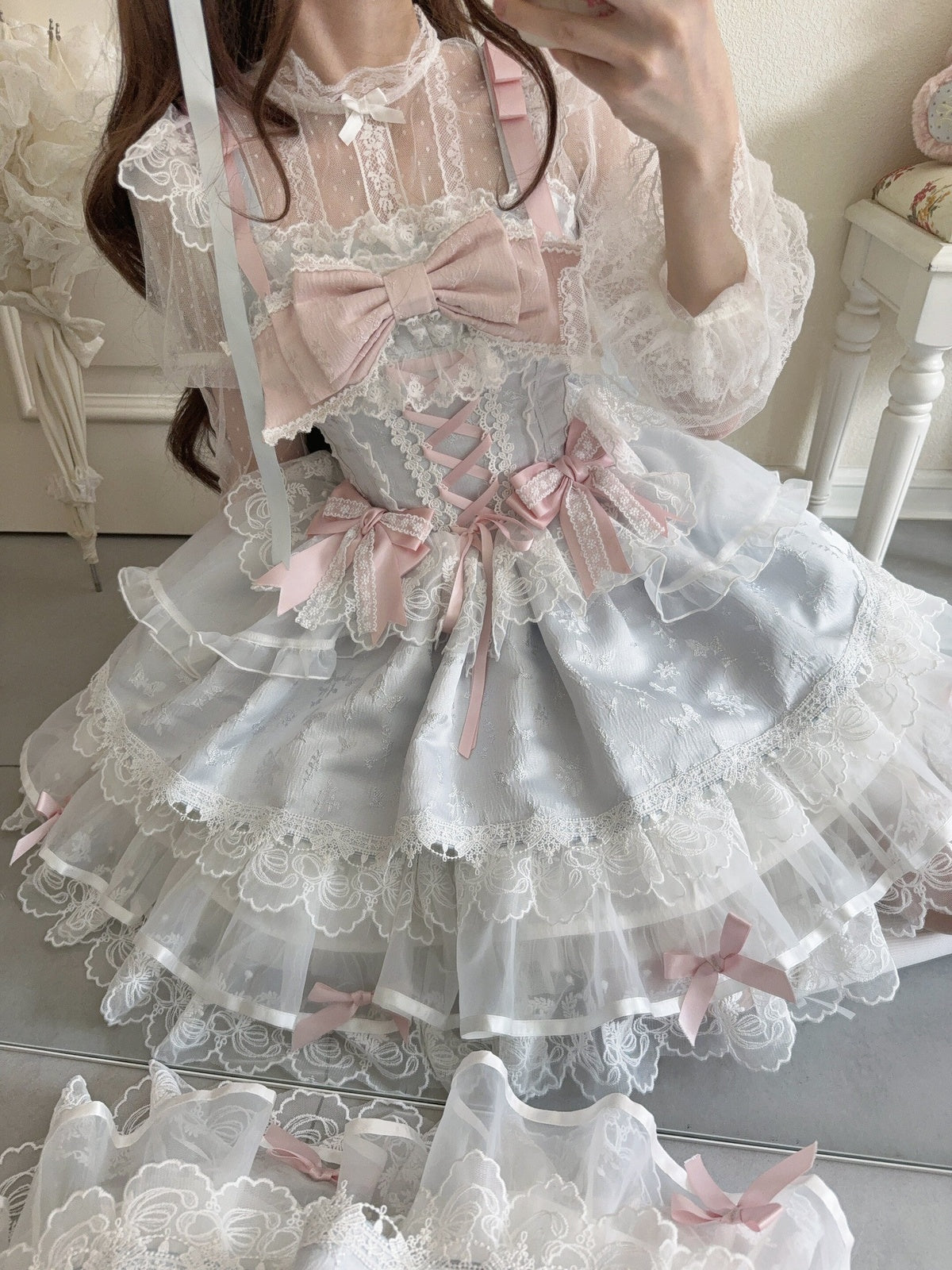Blue Ballet Lolita JSK Dress | Sweet Princess Gown