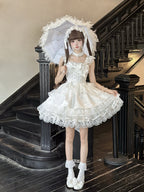 White Ballet Lolita JSK Dress | Sweet Princess Gown