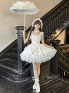 White Ballet Lolita JSK Dress | Sweet Princess Gown