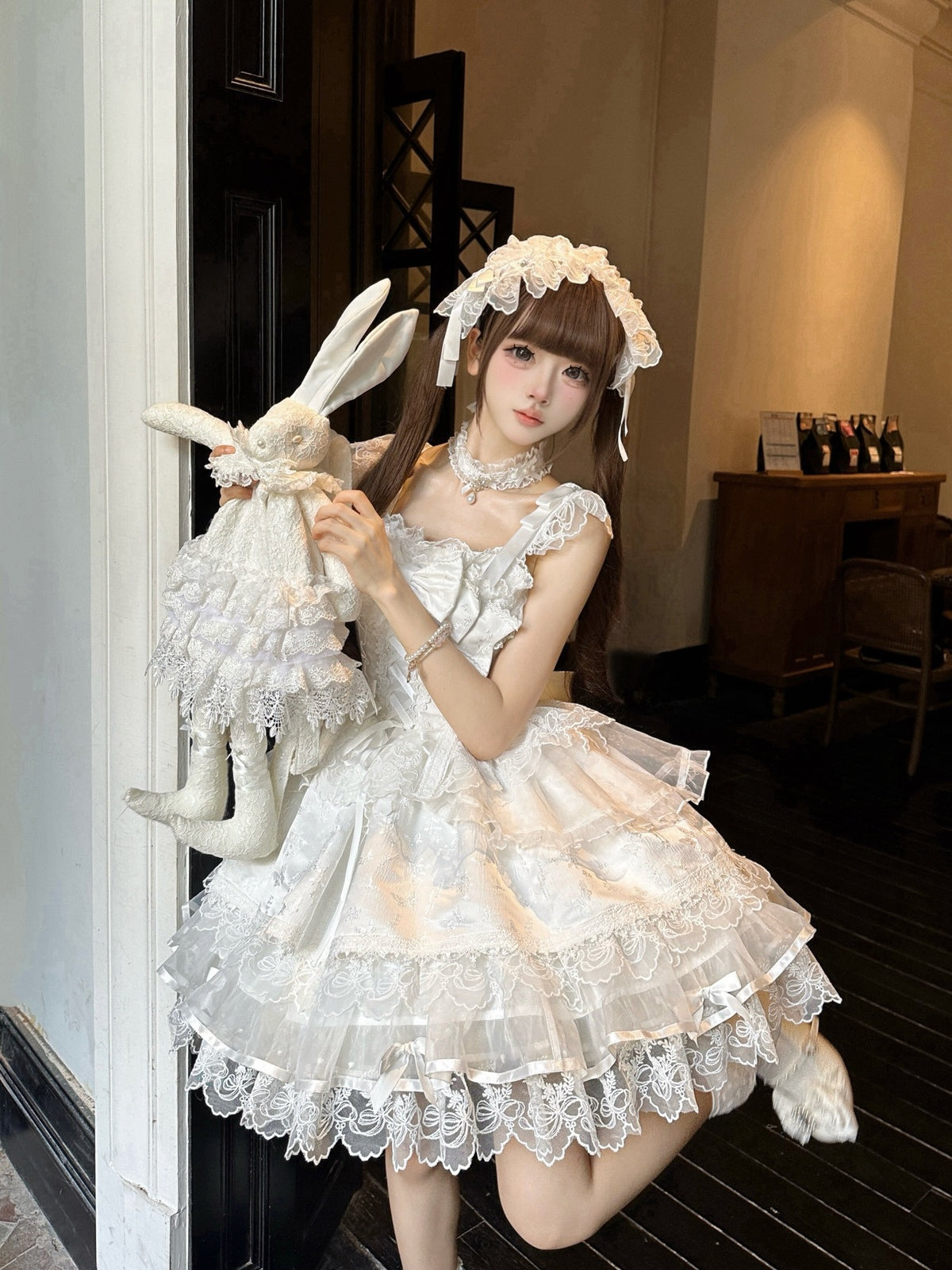 White Ballet Lolita JSK Dress | Sweet Princess Gown