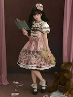 Pink Sweet Lolita Teacup Mini Hat - Stars Fall on the Foggy Island | CoyBunny