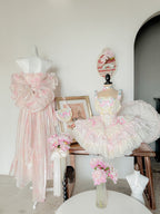 Light Pink Princess Dress Set - Sweet Lolita Hime Gown | CoyBunny