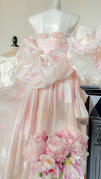 Light Pink Princess Dress Set - Sweet Lolita Hime Gown | CoyBunny