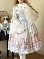 Plus Size Lolita Bell Sleeve Blouse in Multiple Colors by Versatile girl | CoyBunny