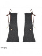 Knit Bow Bead Leg Warmers - ModaSwings | CoyBunny