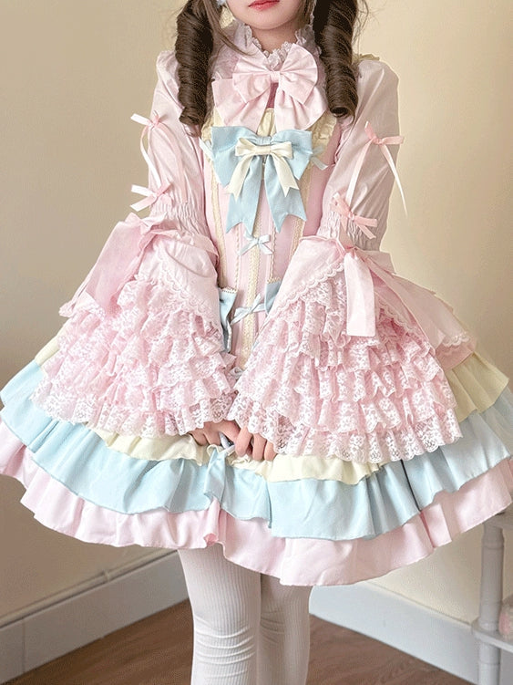 Plus Size Lolita Bell Sleeve Blouse in Multiple Colors by Versatile girl | CoyBunny