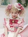 Strawberry Cake Mini Hat, Sweet Pink Design - Sakurahime | CoyBunny