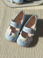 Blue Sweet Cake Detail & Birthday Letter Embroidery Flats - Fairy Godmother | CoyBunny