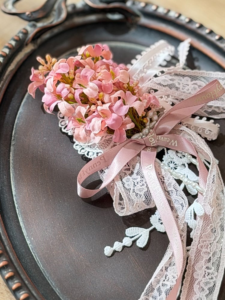 Sweet Lolita Floral Embroidery Brooch Set - Penny House | CoyBunny