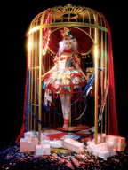 Red and blue bunny circus Sweet Lolita JSK dress ¨C coordinated styling
