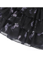 Violet Sweetheart Floral Stitched Layered JSK Gown - Yimu Walnut | CoyBunny