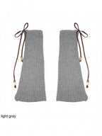 Knit Bow Bead Leg Warmers - ModaSwings | CoyBunny