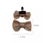 Glossy PU Leather Bow Shoe Clips - Lolita Shoe Accessories | CoyBunny