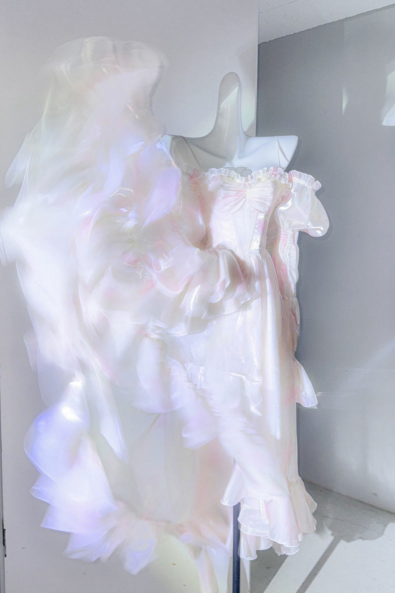 Light Pink Princess Dress Set - Sweet Lolita Hime Gown | CoyBunny