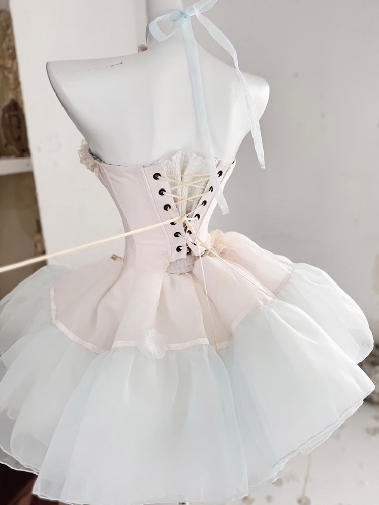 Fairy Garden Princess Dress Set ¨C Floral Top + Layered Skirt | CoyBunny