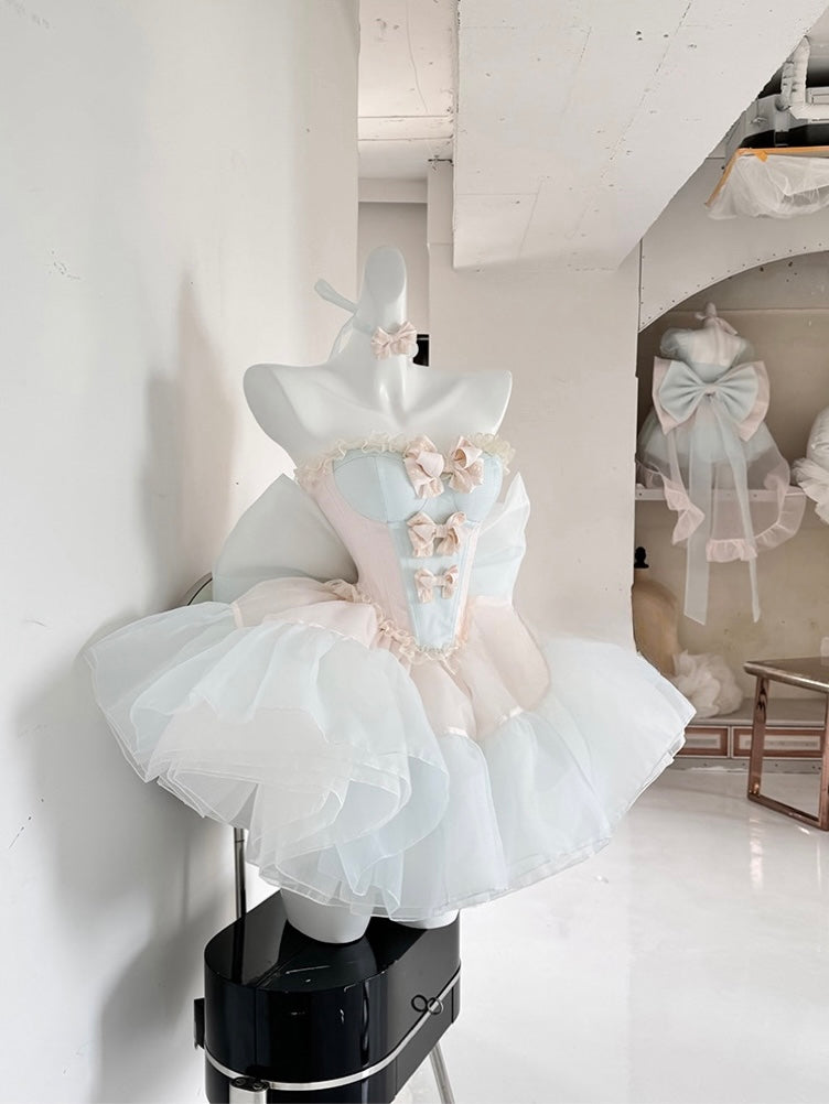 Fairy Garden Princess Dress Set ¨C Floral Top + Layered Skirt | CoyBunny