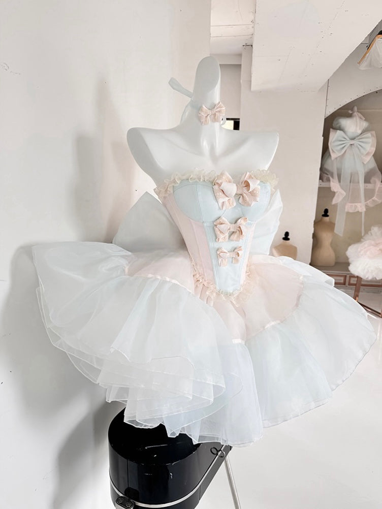 Fairy Garden Princess Dress Set ¨C Floral Top + Layered Skirt | CoyBunny