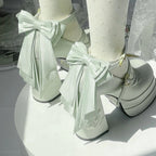 Fairy Lily Lolita Satin Mary Jane Shoes | CoyBunny