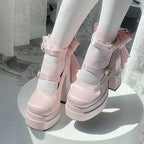 Fairy Lily Lolita Satin Mary Jane Shoes | CoyBunny