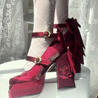 Fairy Lily Lolita Satin Mary Jane Shoes | CoyBunny