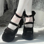 Fairy Lily Lolita Satin Mary Jane Shoes | CoyBunny