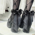 Fairy Lily Lolita Satin Mary Jane Shoes | CoyBunny