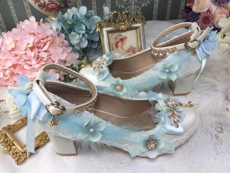 Lolita Tea Party Shoes ¨C Handmade High Heels | CoyBunny