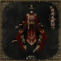 The End of the Holy Skeleton 2.0 Military Lolita OP Dress Set | Sakura Luofu | CoyBunny