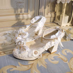 Lolita Tea Party Shoes ¨C Handmade High Heels | CoyBunny