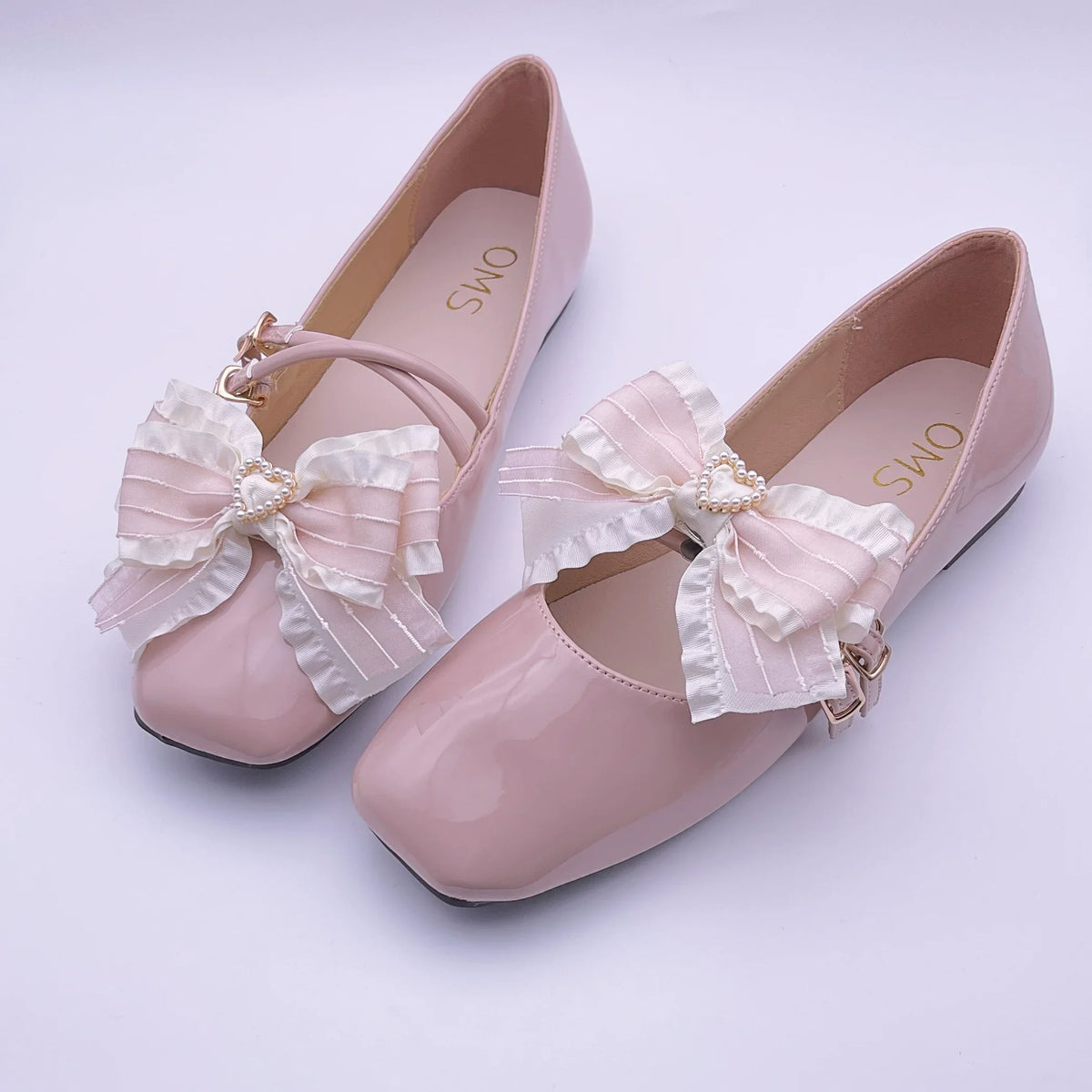 Pink Fairy Princess Bow Shoe Clips - Sweet Lolita Accessories | CoyBunny