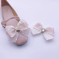 Pink Fairy Princess Bow Shoe Clips - Sweet Lolita Accessories | CoyBunny