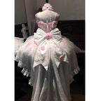 Elegant Pink White Lolita Dress BE007 | CoyBunny